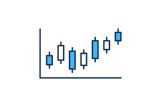 chart icon icon related to graph and seo suitable for web site app user interfaces printable etc flat line icon style simple vector design editable