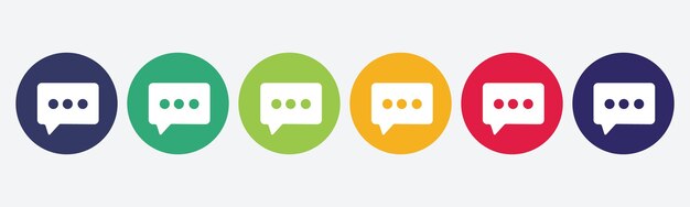 Chat message icon