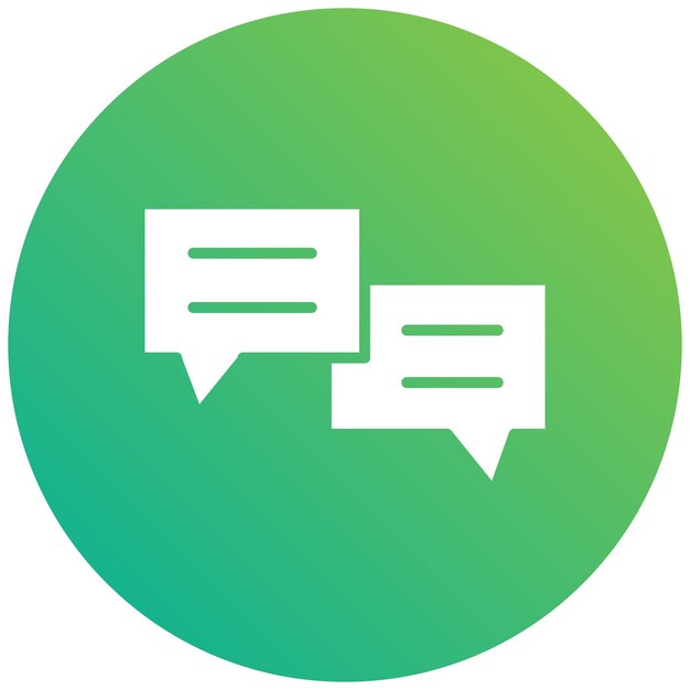 chat vector icon design illustration
