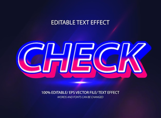 check editable text effect and editable text style