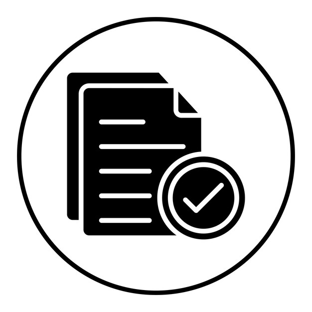 Checking Files vector icon Can be used for Work from Home iconset
