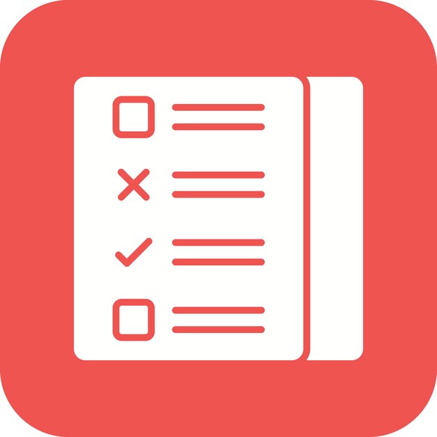 checklist icon vector image can be used for learning