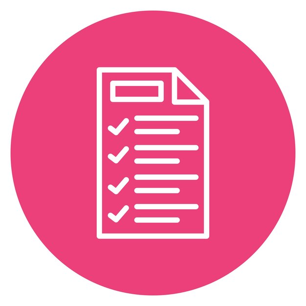 checklist icon vector image can be used for shoemaker