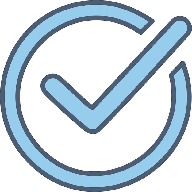 Checkmark icon Checkmark vector set Checked check box sign Approved symbol Isolated v check mark
