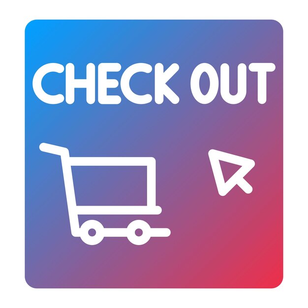 Checkout Button icon vector image Can be used for Ecommerce Store