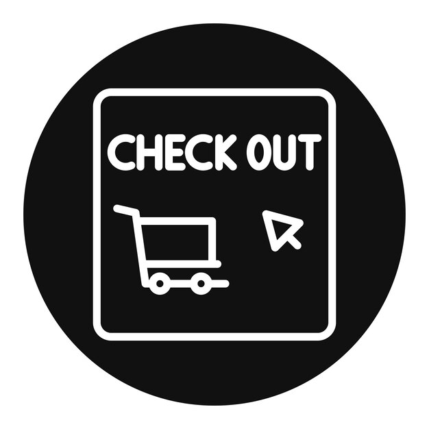 Checkout Button icon vector image Can be used for Ecommerce Store