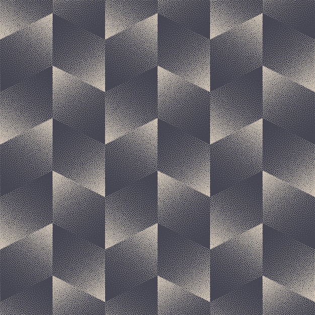 chevron modern chequered seamless pattern vector dot work abstract background