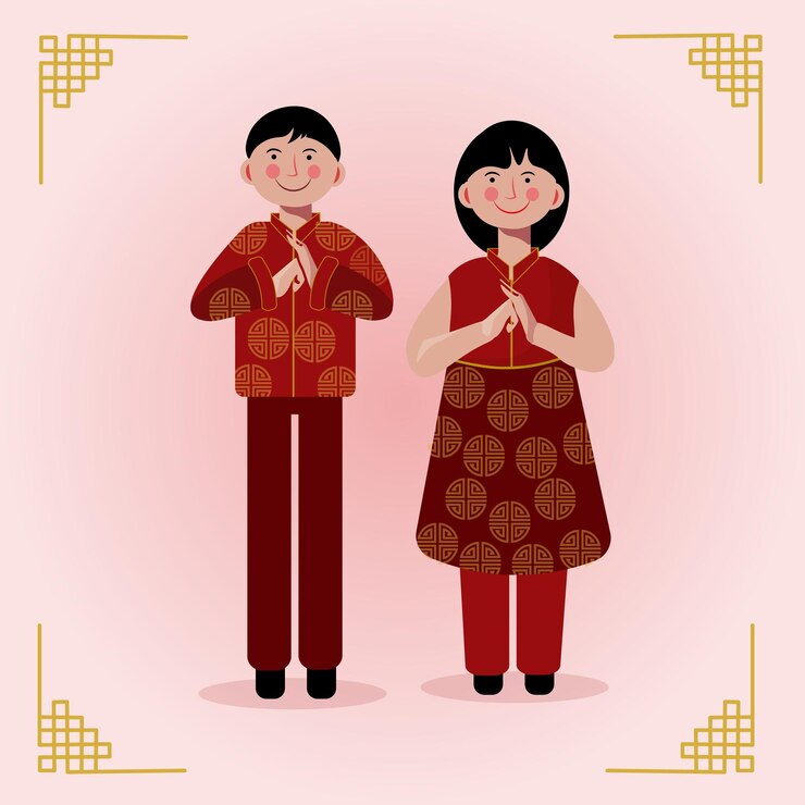 Chinese new year vector art