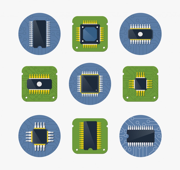 Vector chip device of technology