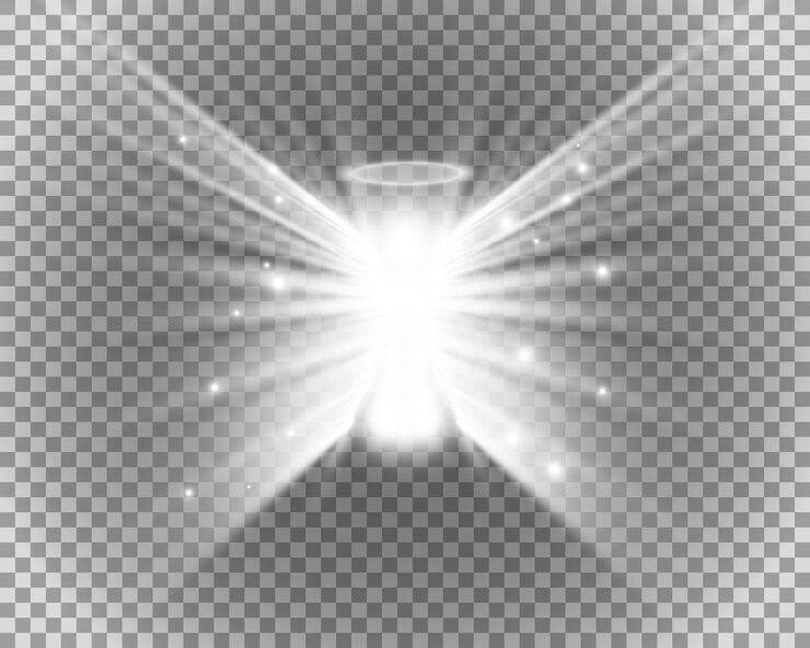 Christmas angel.  illustration. Angel on a transparent background.