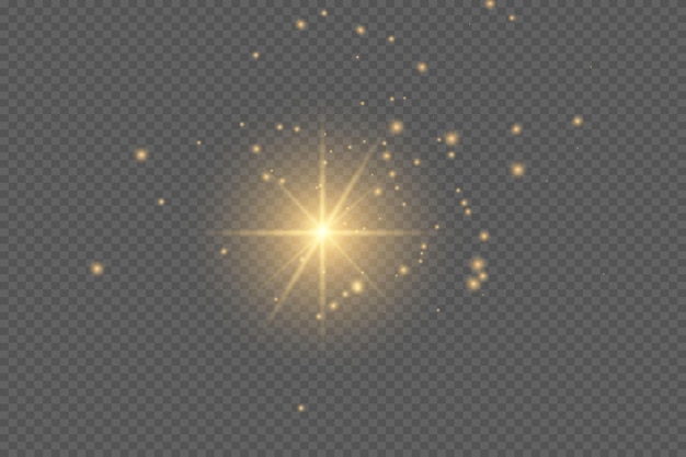 Christmas background from shining dust Christmas concept flare sparkle