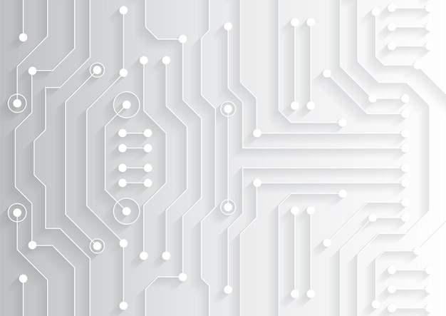 Circuit technology background with hi-tech digital data connection system and computer electronic design