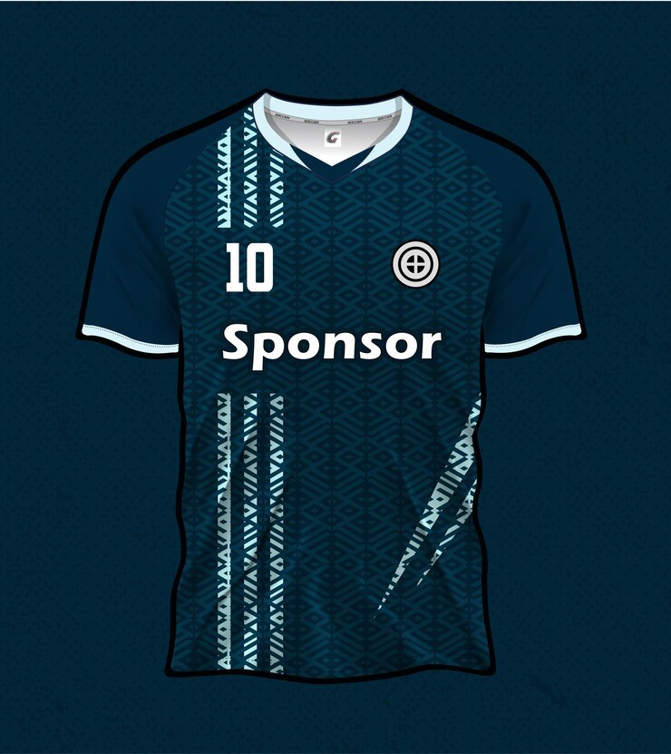 Vector classic football kits and modern soccer jerseys custom football shirts and modern sportswear