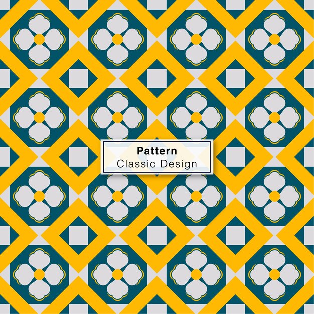 classic  seamless pattern design  