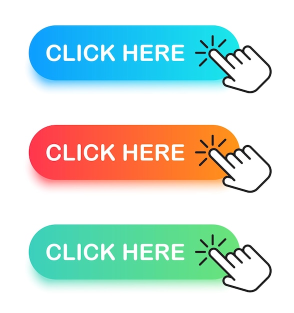 Click here banner Button with click action