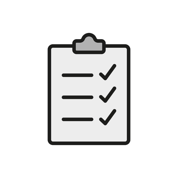 clipboard icon vector design templates simple and modern