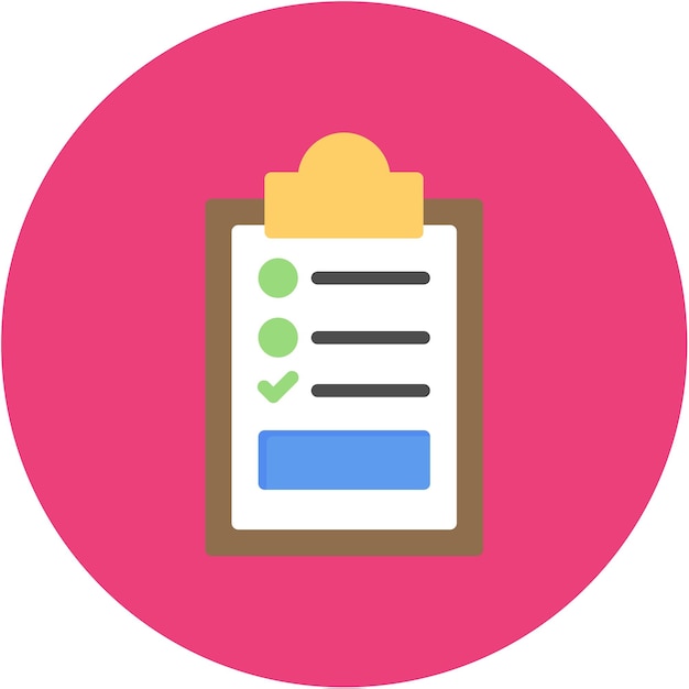 Clipboard icon vector image Can be used for Rugby