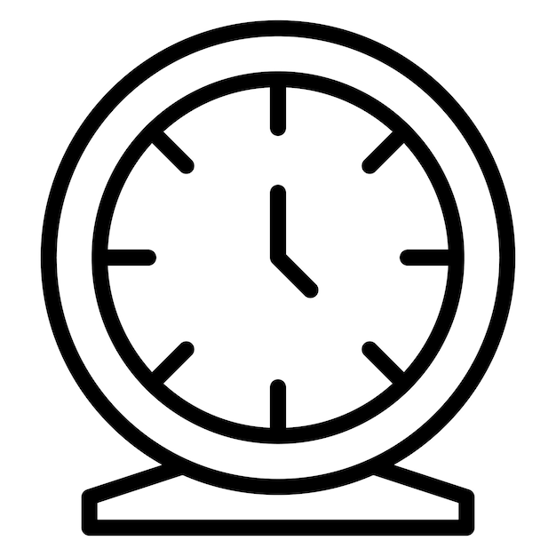 Clock Vector Illustration
