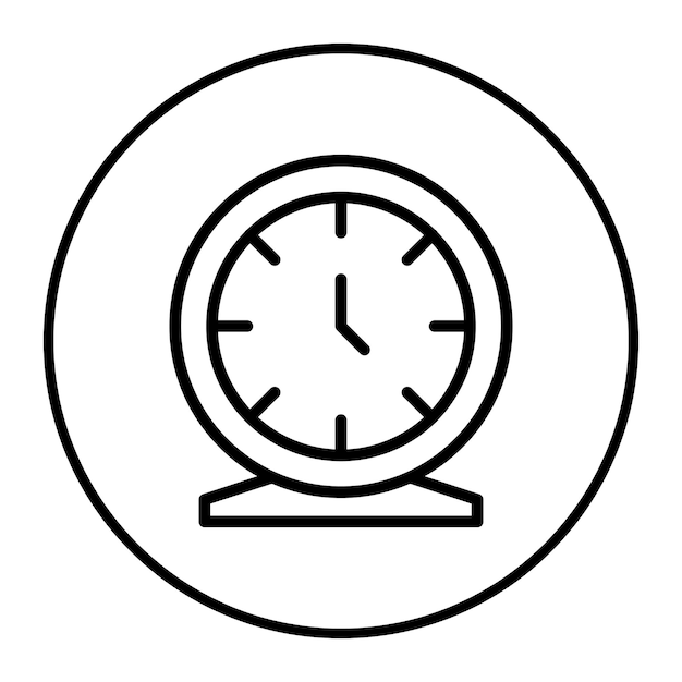 Clock Vector Illustration