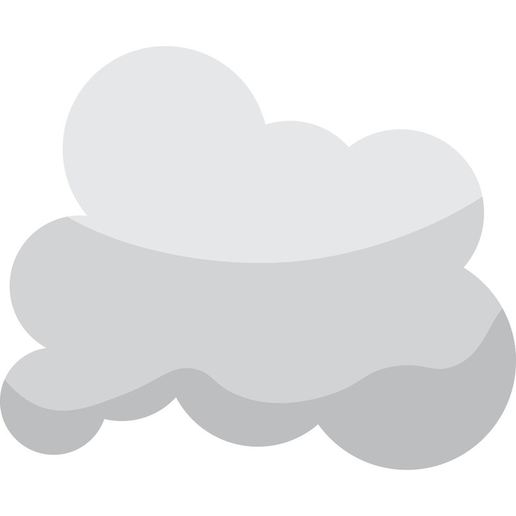 Vector cloud balloon