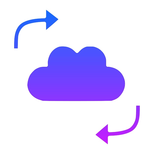 cloud sync icon