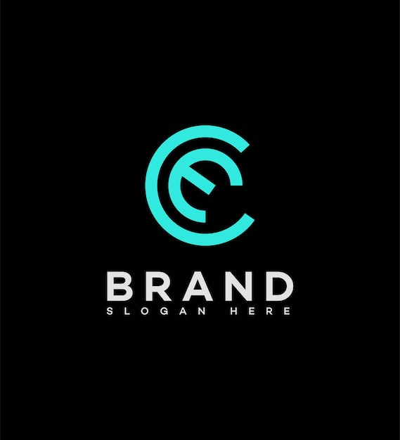 CM MC Letter Logo Icon Brand Identity Sign CM MC Letter Symbol Template