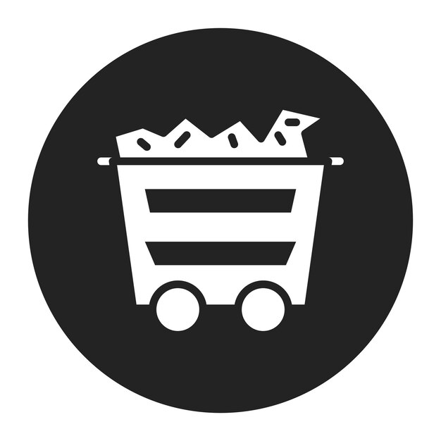 Coal icon vector image Can be used for Mining And Crafting