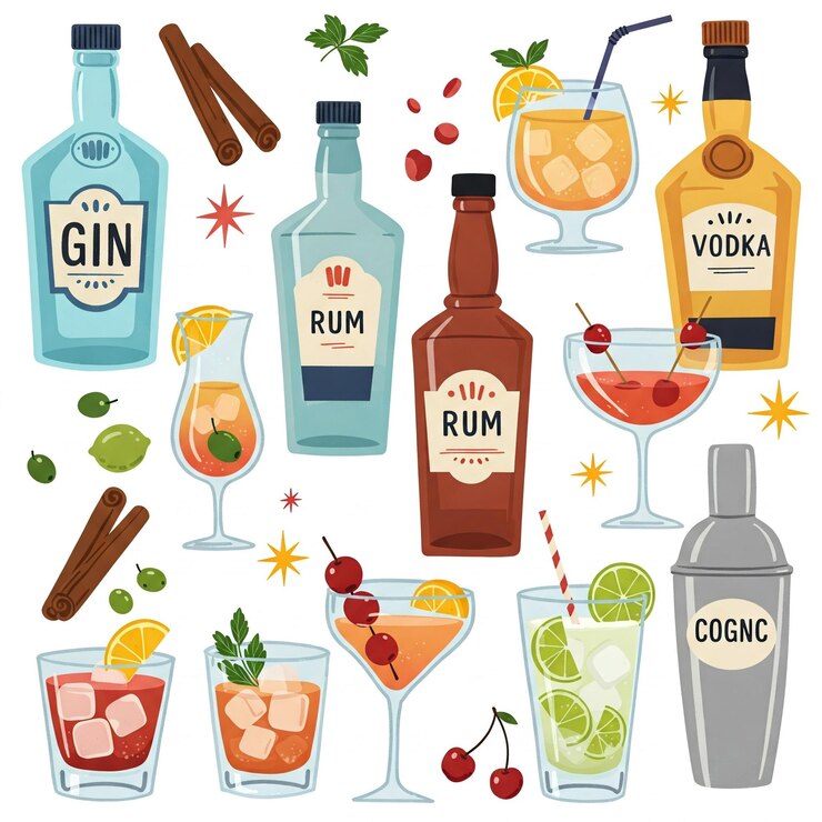 Cocktail Bar Drinks