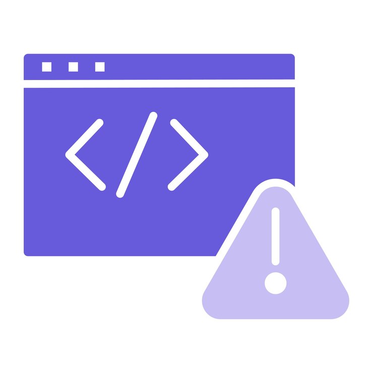 Vector code error vector illustration
