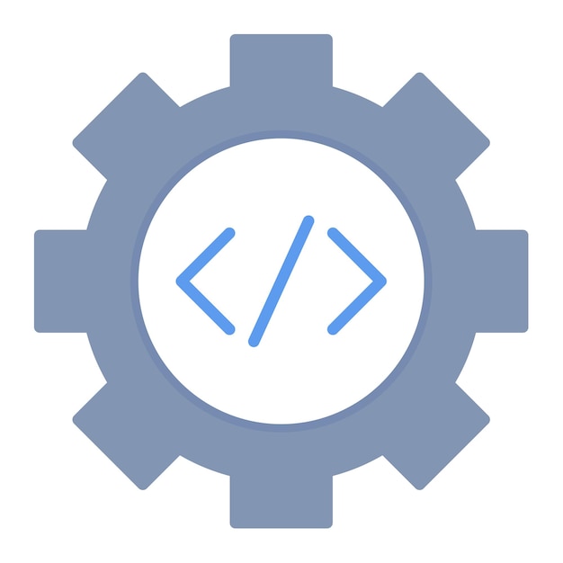 code setting vector illustration