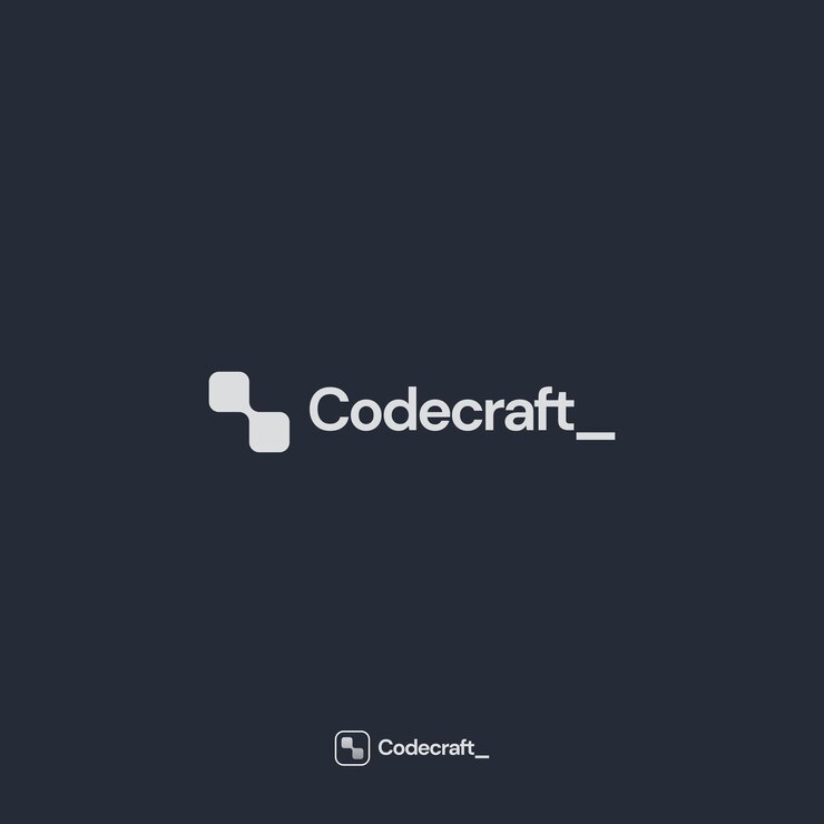 CodeCraft Logo Design