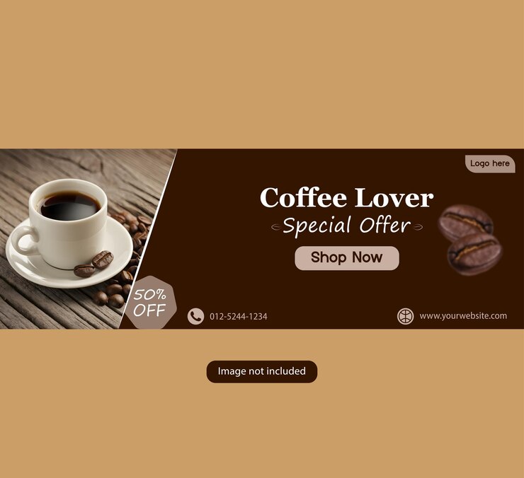 Coffee Lover Banner Design