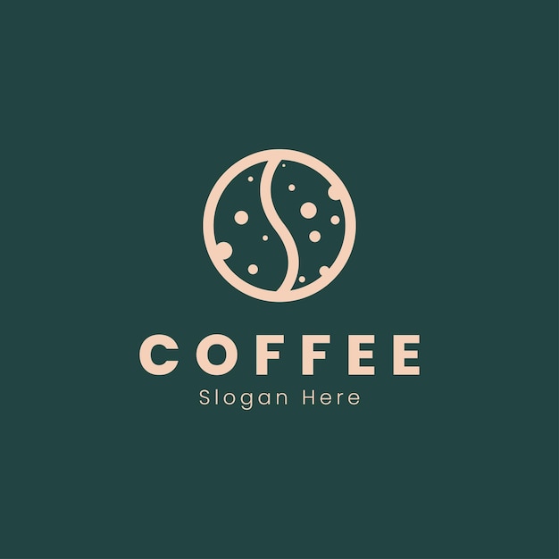 coffee shop line art outline logo Barista logo