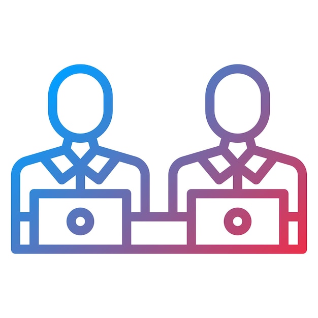 Colleagues icon vector image Can be used for Social Relationship