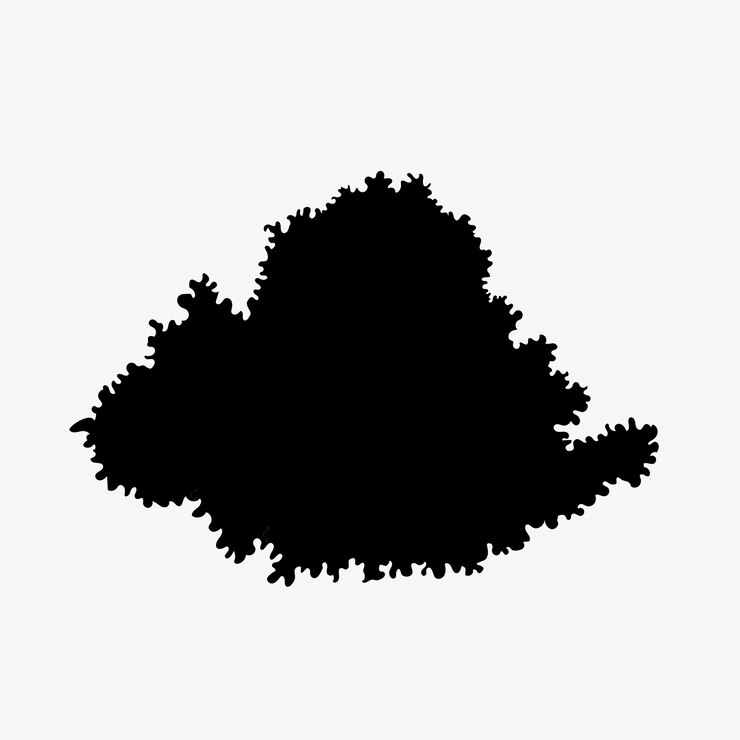 Vector collectio silhouettes of houseplants. potted plants isolated on white