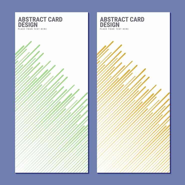 Vector collection line abstract cover design