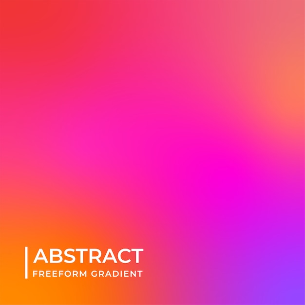 Colorful Abstract Gradient Background