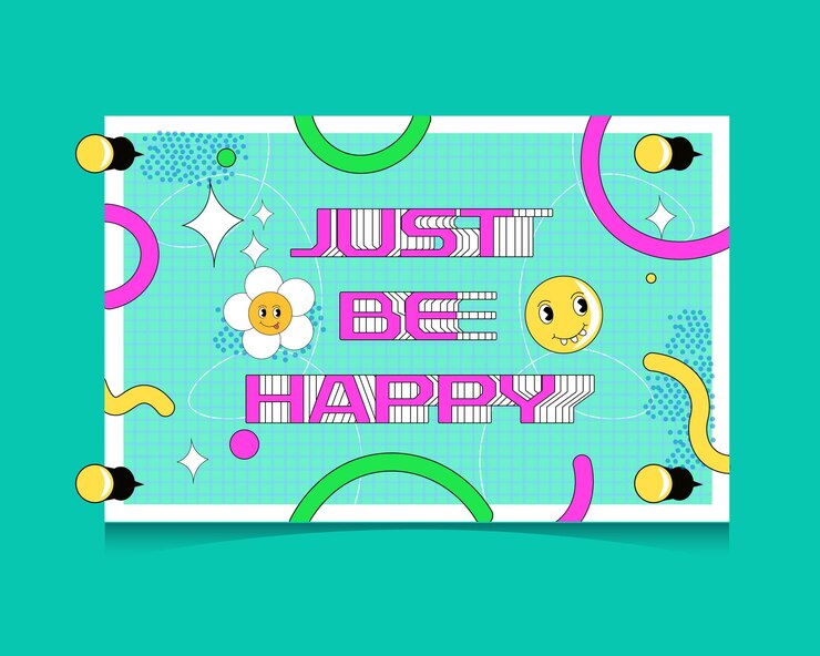 Vector colorful birthday invitation template in vector format
