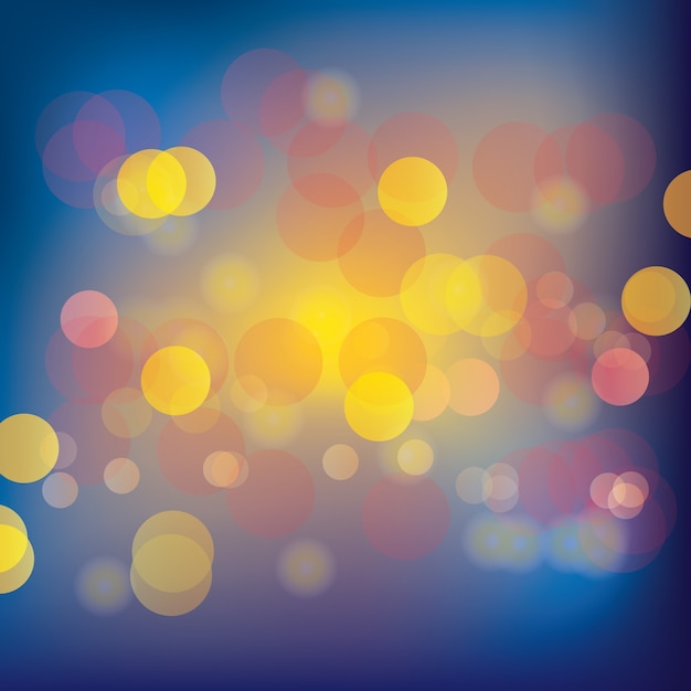 Colorful Bokeh Background