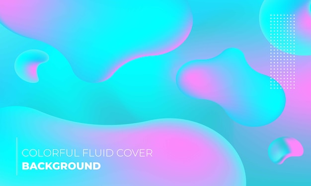 colorful cyan blue and magenta fluid best for background or poster