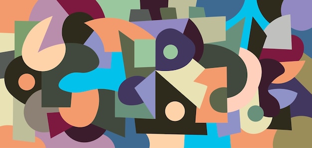colorful doodle art
