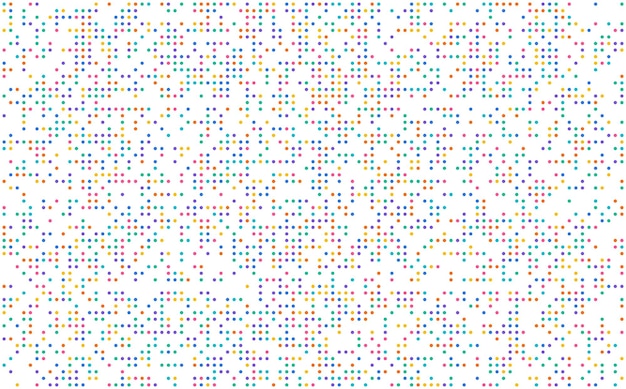 Colorful dot pattern abstract background