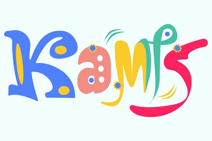 Vector colorful indonesian days of week