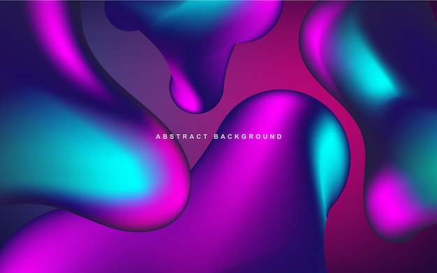 Colorful liquid abstract