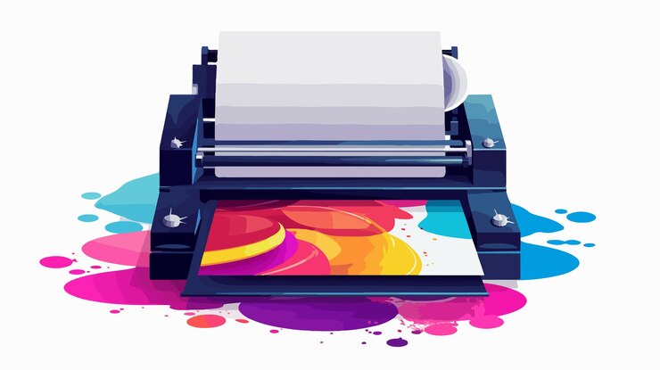 Vector colorful paper icon vector illustration