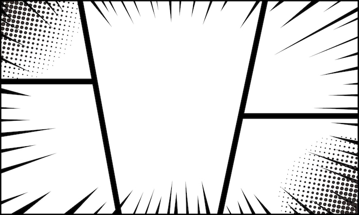 Vector comic abstract old page scene background