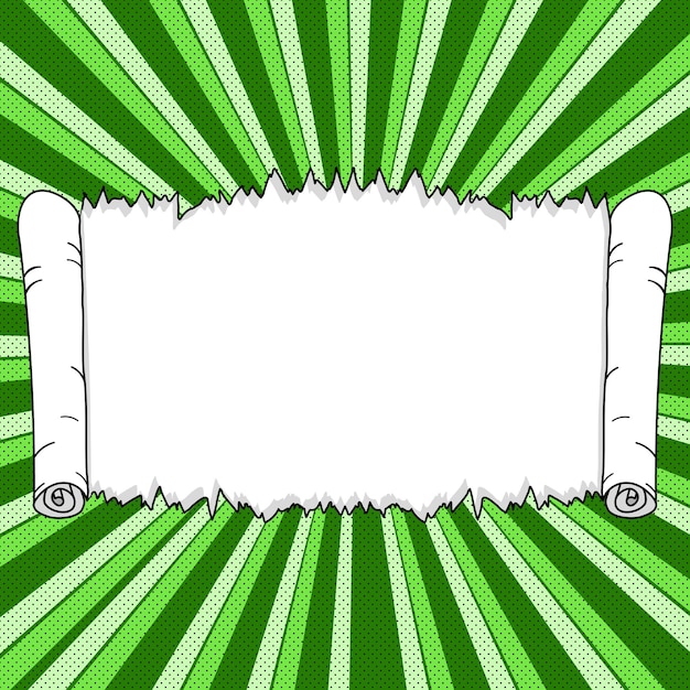 comic blank speech bubble with copy space over color background design empty template in explosion framework representing advertisement and promoting business