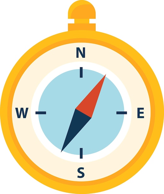compass icon vector illustration of measuring tool
