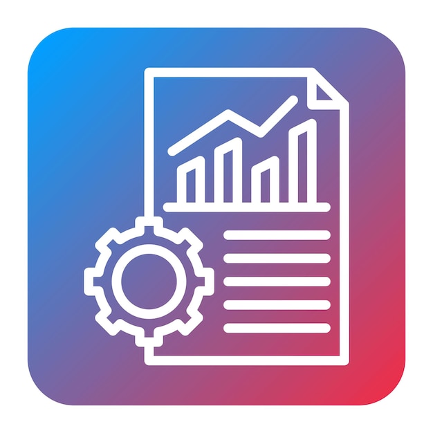 competitor analysis icon vector image can be used for business performance