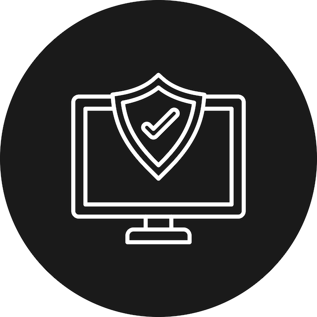 Computer Firewall vector icon Can be used for Protection and Security iconset